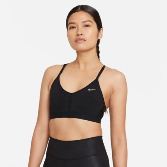 Nike Women's Dri-FIT Indy Light-Support Padded V-Neck Sports Bra large - Picture 4 of 11